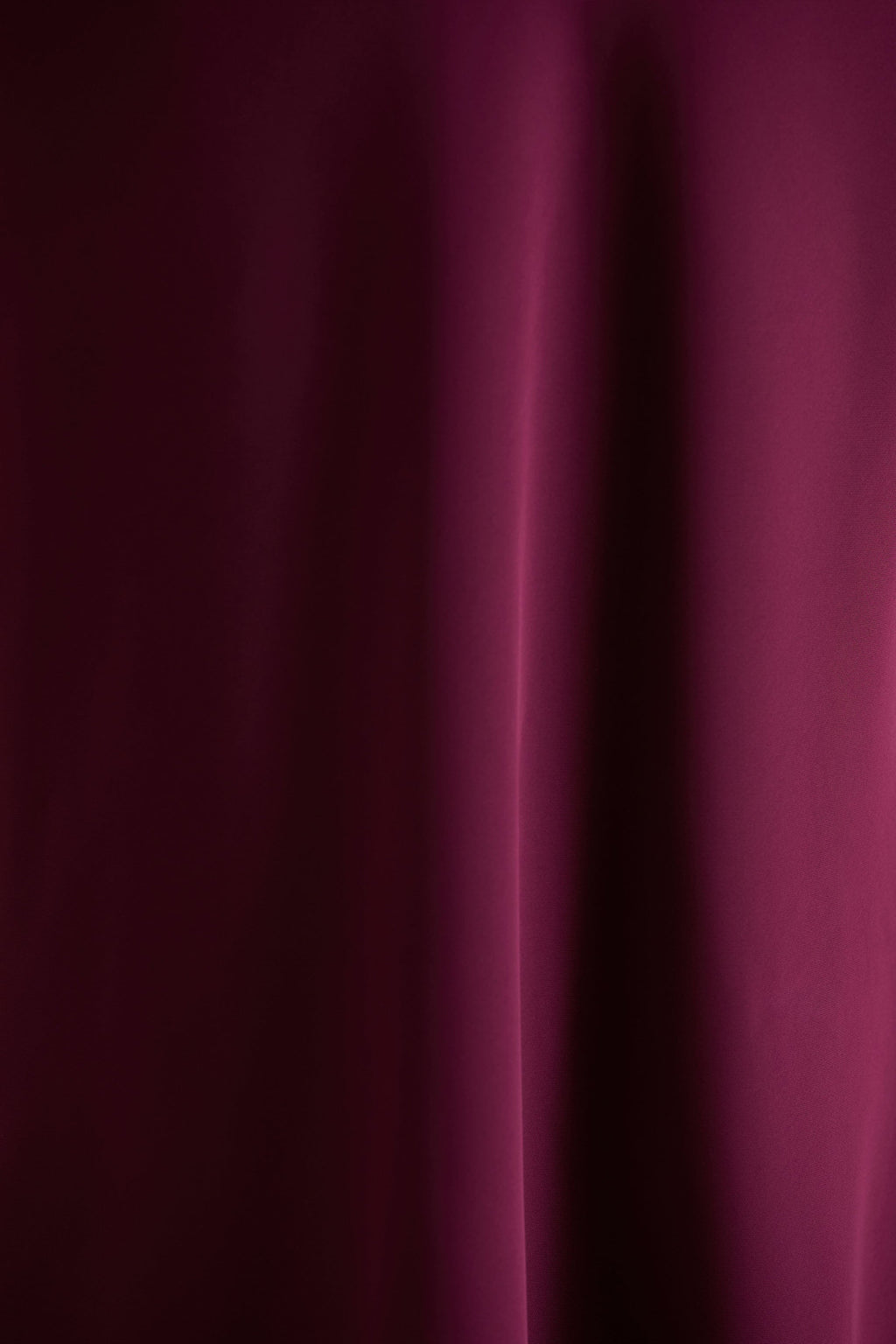 Celina | Burgundy Satin High-Neck Maxi Dress