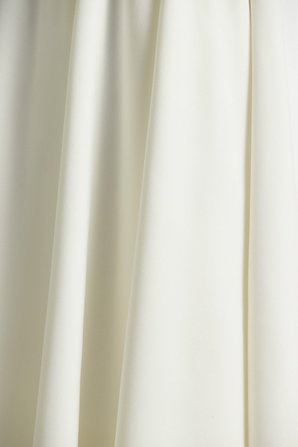 Bellamy | Cream Crew-Neck Long Sleeve Midi Dress